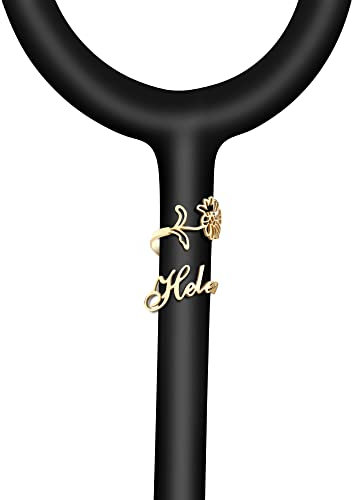 Stethoskop-Namensschilder für Krankenschwestern, personalisierte Geburtsblumen-Stethoskop-Anhänger mit ID-Tag-Zubehör, Krankenschwestern-Wochengeschenke für Krankenschwestern, Ärzte