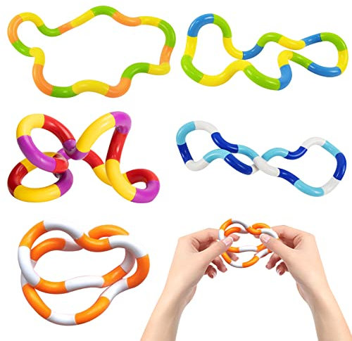 Stressabbau Twister Fidget Toy,Hand Tangles Spielzeug,Hand Augen Koordinationsspielzeug,Hand Tangles Toy,Hilft Stress und Ängste abzubauen, geeignet für Erwachsene und Kleinkinder