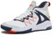AND1 Turnaround Men’s Basketball Shoes, Indoor or Outdoor Basketball Sneakers for Men, Street or Court, Sizes 7-16, Weiß/Marineblau, 14.5 Women/13 Men