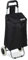 59L Folding Lightweight Shopping Trolley, Hard Wearing & Foldaway for Easy Storage, Large Shopping Trolley on 2 Wheels Shopping Cart Black