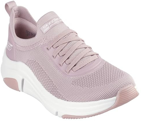 Skechers Femme Bobs Sparrow Flex Instant Clout Basket, Blush Knit, 39.5 EU