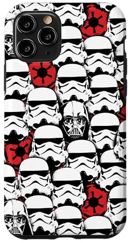 Hülle für iPhone 11 Pro Star Wars Darth Vader & Stormtroopers Empire-Logo Dunkle Seite