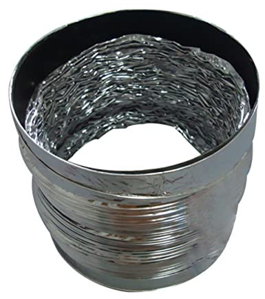 Aluminiumfolie Abluftschlauch, Teleskopisch, 160mm Durchmesser, 1 Stück