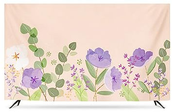 Tv-abdeckung Wandbehang/gebogener Bildschirm/lcd-tv-staubschutz/tv-abdeckung Wandbehang/gebogener Bildschirm/lcd-tv-staubschutz/tv-abdeckung 32-86 Zoll Wohnzimmer- Und Schlafzimmerd(Size:70in,Color:A)