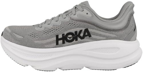 HOKA One One 1162011-GCTC Bondi 9 Galactic Grey/Stellar Grey Men's Scarpe Taglia US 12