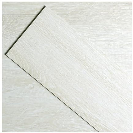 ATOPOSE Vinyl Flooring-Lino Flooring, Self Adhesive Wood Look 18 Floor Planks-White Wash Maple-2.51 m²,Easy Clean for Bathroom Flooring,Living Room Flooring,Kitchen Flooring,Rental House Flooring