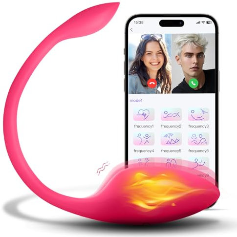 2025 APP Steuerung Butterfly Vibration für Frauen, Sex Spielzeug für die Frau 9 Modi & Heizung Vibrator Sex Toys, Vibratorensets für Frauen klitoris G-Punkt Anal Sexspielzeug für Paare Extrem Sex