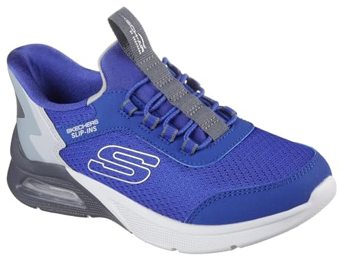 Skechers Boy's Microspec Max Brisk-Stripe Slip-in Trainers