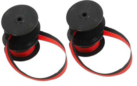 DIYEAH 2St Schreibmaschinenband Schreibmaschinen Farbband Schreibmaschinenfarbband Farbband für GR Farbband für Schreibmaschine Farbband des Druckers Bandschreibmaschine Plastik Black