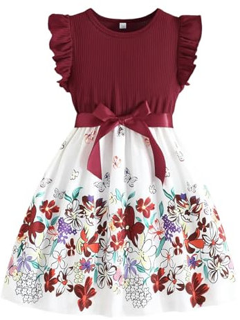 Abiti Comunione Bambina più di 10 Anni Bridesmaid Dresses Girls Costume Kids 6 7 Vestiti Donna Eleganti Vestito Bambina Fucsia Girls Bikini Age 12 13 Vestitino Bimba Elegante Abiti Elegante Bambina