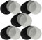 vhbw 10x Aktivkohlefilter, 10x Fettfilter Ersatz für Moulinex AD-5 für Fritteuse - 20-tlg. Filter-Set
