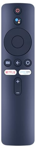CLVIZCXOM Télécommande de rechange pour Xiaomi Mi TV Stick/Mi Box S/Mi Box 4X/MI TV P1, Q1, 4S, 4A, Q1E (XMRM-00A) - Bluetooth et commande vocale