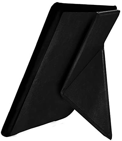 Custodia per Kobo Clara HD N249 6 pollici e-book reader, ultra sottile e leggera, custodia protettiva in pelle PU con funzione automatica sleep/wake (nero)