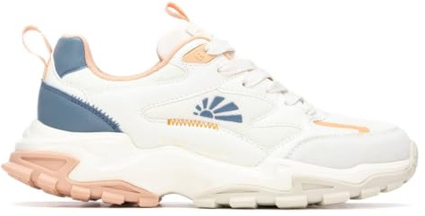 REFRESH - Sportschuhe Sneaker Damen Weiß - Bequeme und vielseitige Schuhe - Casual Mode - Modell 17501706 (Größe 41)