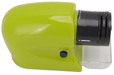 Keenso Afilador de Cuchillos Eléctrico, Utensilio Doméstico Eficiente para Cuchillos de Cocina, Tijeras, Muela Adamas para Afilar Fácilmente