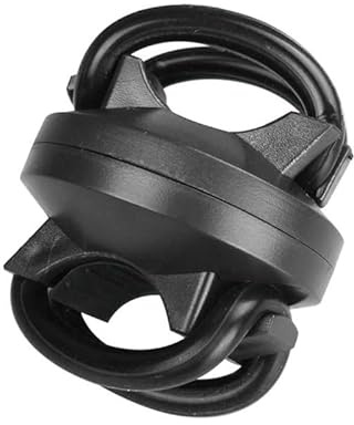 Gettimore Fahrradhalterung, Taschenlampen-Halterung, Taschenlampen-Clip, verstellbar, Kunststoff, Silikon, rutschfeste Dichtungshülsen, Licht, 360°