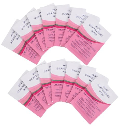 Non Tessuto Salviette Post Depilazione per Pulizia 50 Pezzi | Formula Glicerina, Uso Semplice e Delicato, Pulizia Accurata Dopo la Ceretta, Formato Multiuso
