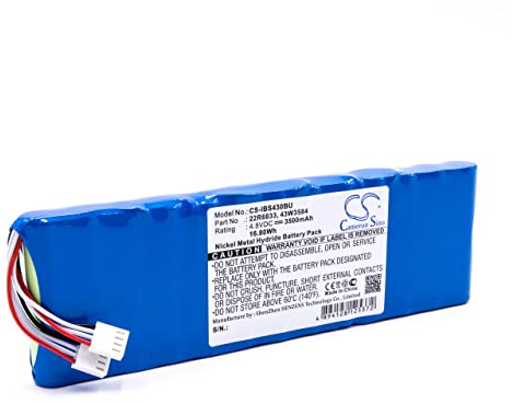 vhbw Akku kompatibel mit IBM 43W3630, 43W3584, BladeCenter S, 45W5002 SAS, 22R6649 SAS Raid-Controller (3500 mAh, 4,8 V, NiMH)