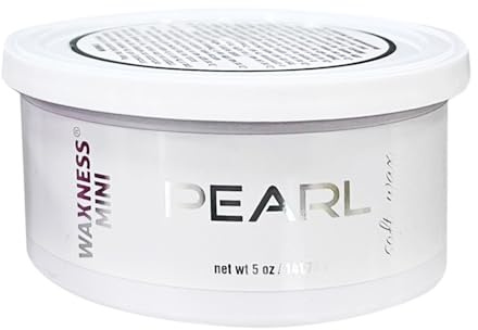 Waxness Softwachs Pearl für Gesicht & Augenbrauen, Mini-Dose 141 g - Weichwachs - Warmwachs - Soft Wax Pearl For Face & Eyebrows Mini Tin
