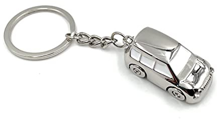 Onwomania - SUV Auto Car Schlüsselanhänger - Metall Glücksbringer ideal als Geschenk z.B. für den besten Freund, die beste Freundin, Mama - Für Männer, Frauen & Kinder