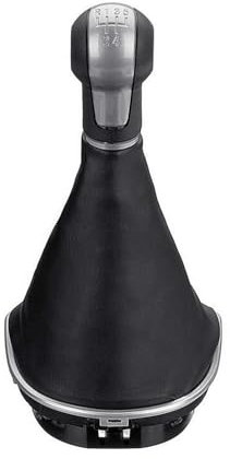 Viviance 5 6 Speed Gear Palanca De Cambios Stick Gaiter Boot Compatible con Seat Altea Leno II Y Compatible con Toledo III - 5 Velocidad De
