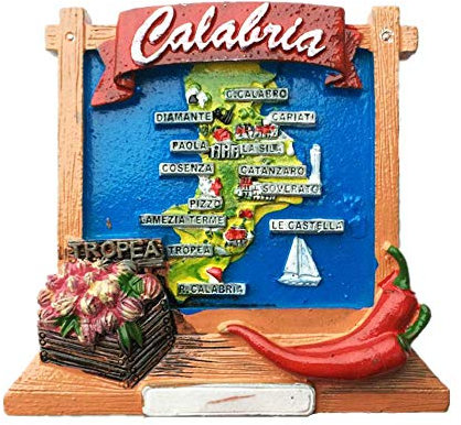 3D Tropea Kalabrien Italien Souvenir Kühlschrankmagnet Souvenir Geschenk Zuhause & Küche Magnet-Aufkleber Dekoration Tropea Kalabrien Italien Kühlschrankmagnet Kollektion