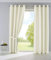 2er Set Vorhänge Blickdicht Gardinen Matt Lichtdurchlässig »Palermo« mit Ösen und Raffhalter Dekoschal HxB 175x140 cm Creme, 10000265-2