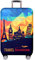 Kofferhülle Elastisch Kofferhülle Bambus Kohlefaser 18-32 Zoll Kofferschutzhülle Gepäck Cover Reisekoffer Hülle Kofferschutz Luggage Cover Gepäckabdeckung (Europa, M)