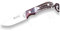 Joker Cuchillo de caza enterizo Águila CC105, hoja MOVA de 10,5 cm, mango de asta de ciervo con virola Stamina, con funda de cuero, herramienta de pesca, caza, camping y senderismo