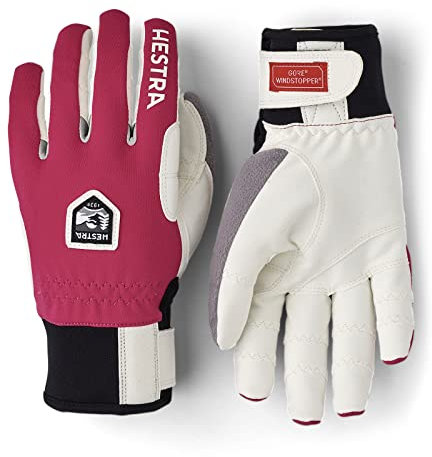 HESTRA Ergo Grip Windstopper Race Handschuhe, Fuchsia