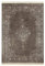Nouristan Orientalischer Teppich – Wohnzimmerteppich mit Fransen Oriental Vintage Medaillon Naveh Samt-Teppich für Wohnzimmer, Schlafzimmer, Esszimmer, Küche, Flur – Anthrazit, 135x195cm
