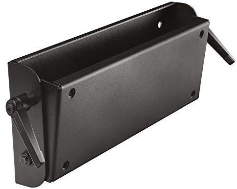 ONKRON Adaptador de inclinación para Soporte para TV de Suelo TS1551 y TS1552 – Accesorios de televisión inclinable hasta 10 Grados para Carro Porta TV con Ruedas / ATL1551-B Negro