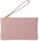 Parubi, Pochette Donna a Mano, In Vera Pelle Morbida, Made in Italy, Modello Aura, Borsetta Piccola Clutch con Laccetto da Polso Per Donna Ragazza Elegante, Lilla