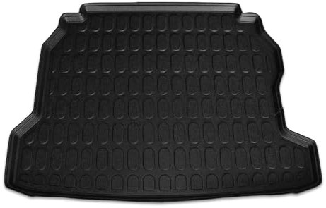 OMAC Kofferraumwanne Laderaumwanne kompatibel mit Opel Astra G 1999-2006 Stufenheck Gummi TPE