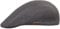Sterkowski Gecko Schiebermütze Sommer | 100% Leinen Mütze Herren Und Damen | Italienische Peaky Style Lässige Retro Gentleman Gatsby Flatcap Sonnenhut Trendmütze Golf Cap Mittelgrau 57