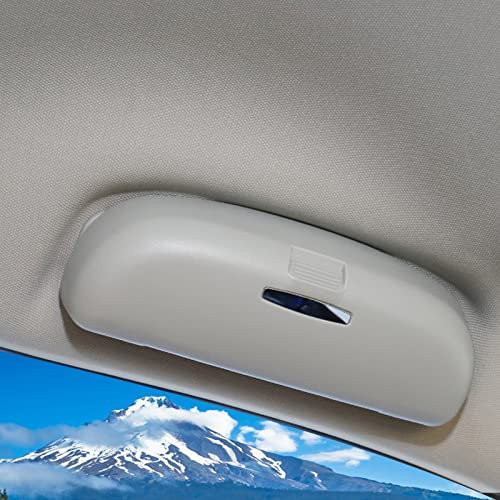 YEE PIN Gafas de sol para Hyundai Kona/kona ev/Tucson NX4/Santa Fe TM Auto Parasol Organizador de gafas de sol Soporte para gafas de sol para coche