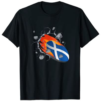 Schottland Rugby Union Trikot 2019 Fans Trikot schottischer Unterstützer T-Shirt