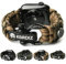 KORDIZ Survivor Pro, Paracord-Armband für Apple Watch, kompatibel mit Apple Watch Serie 8/7/6/5/4/3/2/1/SE & Ultra, mit verstellbarem Edelstahlbügel (Coyote & Micro Green, S für 42/44/45 mm)
