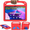 GOZOPO Funda para Lenovo Tab M10 3rd Gen 10.1 TB-328FU/TB-328XU, Ligera y Prueba de Golpes con Soporte Niños Funda [SÓLO Ajuste M10 (3rd Gen) Tablet] (Rosso)