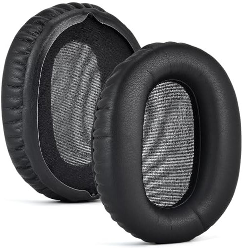 Yaowanguan Ohrpolster Ersatz-Kissen für Sony WH-CH710N(WHCH710N WHCH710 CH710)/WH-CH720N(WHCH720 CH720)/WH-CH700N Kopfhörer,CH710N/CH720N/CH700N Gedächtnisschaum Schwarz Ohrenschützer Schalen