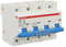 Tissting Interruttore in miniatura, 4P 100A 400V Interruttore Montaggio Su Guida DIN A bassa tensione Interruttore Magnetico Termico Interruttore Di Disconnessione DC Mini Interruttore Di Aria
