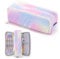 X SIM FITNESSX Federmäppchen Federtaschen Teenager Mädchen Mäppchen Etui Stifte 3 Fach, Große Kapazität Pencil Case für Schule & Büro (Meteor)