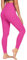 QUEENIEKE Hohe Taillen Sportleggings für Damen, Blickdicht Bauchweg Yoga Leggings für Laufen Fitness Heißes Rosa XL