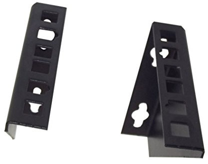 2U Rack Bracket for 19 Inch or 10 Inch Wall Mount Vertical Hanging Equipment/Desktop Horizontal Mounting