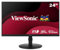 ViewSonic VA2408-HDJ 24” IPS Full HD 100Hz Ergonomic Monitor with VGA, HDMI, DipsplayPort, Height Adjust