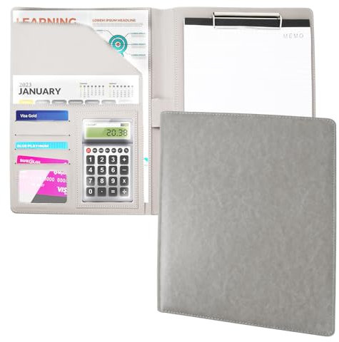 Carpeta Portadocumentos A4 con Pinza Organizador, Porta Documentos, Carpeta A4 Portapapeles Carpetas Bloc de Notas, Portafolios Portapapeles Con Pinza Portapapeles Plegable