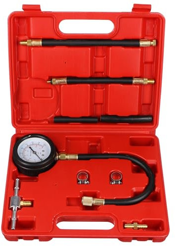 SIXTOL ENGINE TESTER 10 Kraftstoffe in spritz druck prüfgerät kit, 0-7bar, 10Stk