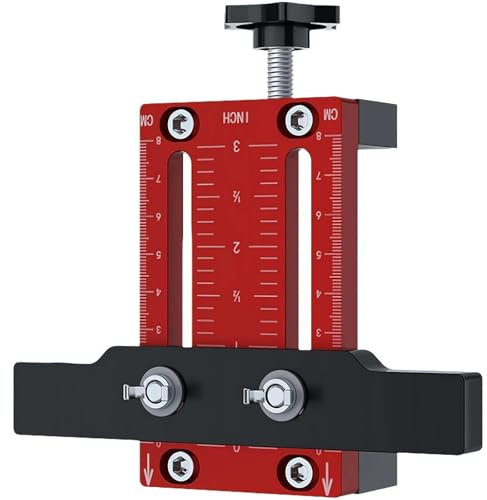 Arilaca Cabinet Door Installation Positioner Jig Tool - Red