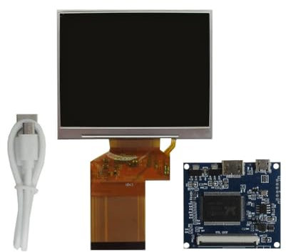 3.5 Pollici Universale DIY Portatile Ad Alta Luminosità LCD Display Drive Control Board PC Computer Display ausiliario Raspberry Pi Arancione Pi Banana Pi Monitor