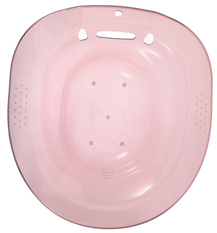 TOVINANNA Bidet-toilettenschüssel Sitzwanne Für Toilettensitz -sitzbadbecken Sitzbad Für Die Wochenbettpflege Bidet Zur Behandlung Von Pflegebecken Das Haustier Rosa